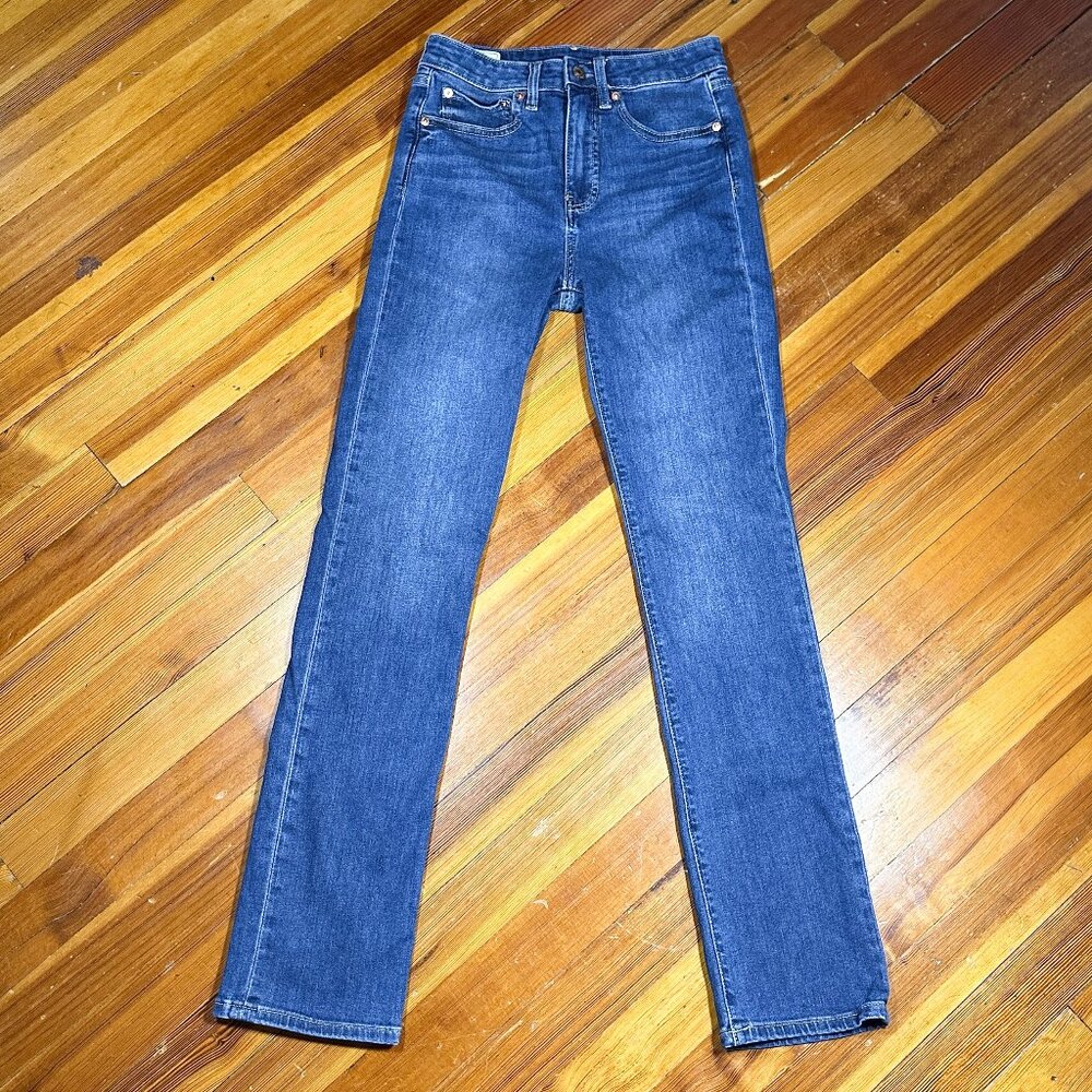 Gap Classic Straight High Rise Jeans Size 2 Long